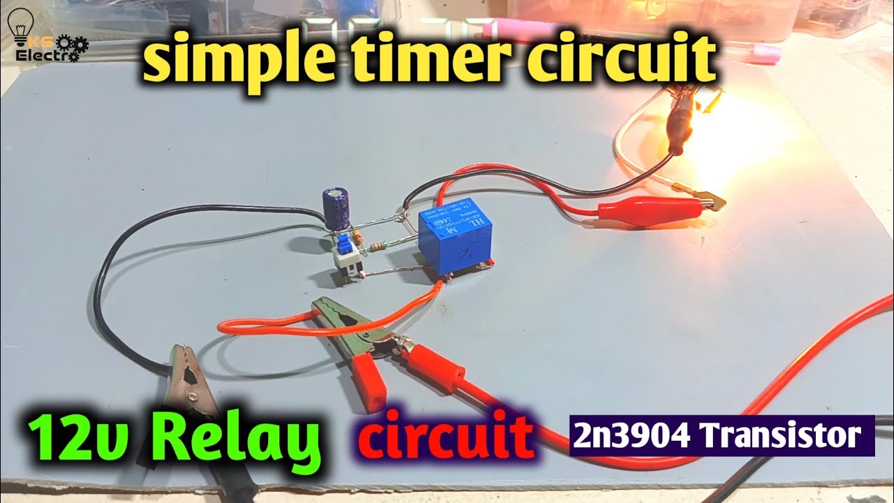 Timer circuit || How to make a simple timer circuit - YouTube