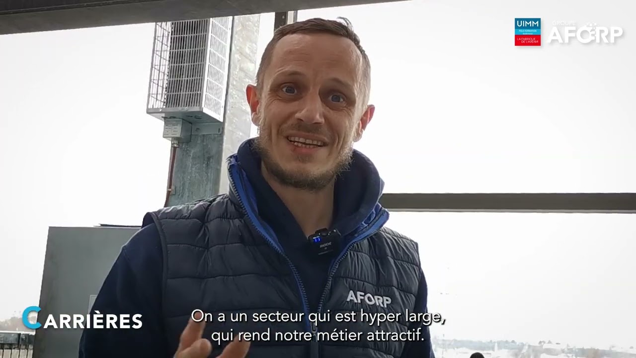 Carrières Aforp : Fabrice Vasseur, d'apprenant à formateur