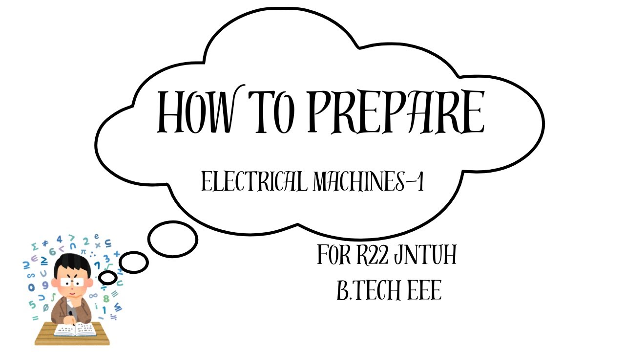 How to Prepare for Electrical Machines-1 | JNTUH Exam Strategy & Important Topics | Maniramakrishna