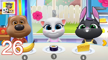 My Talking Tom Friends (iOS,Android) Gameplay Walkthrough Part 26 (Outfit7) - HD