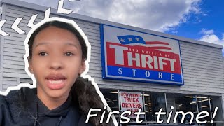 Going thrift shopping // for the first time !! // fail shopping #shopping #aesthetic #thriftshopping