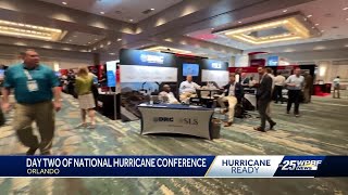 WPBF 25 First Warning meteorologist Cris Martinez attends National Hurricane Conference