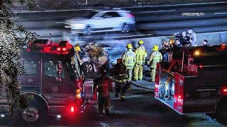 5 Freeway Fiery Crash Fatality | EAST LA, CA  2.27.24