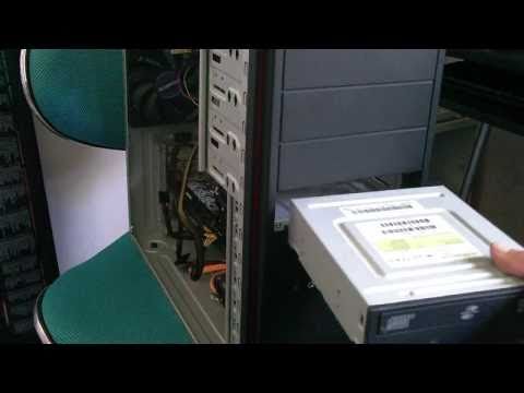 How to Install a DVD/CD/Blu-Ray drive into a computer