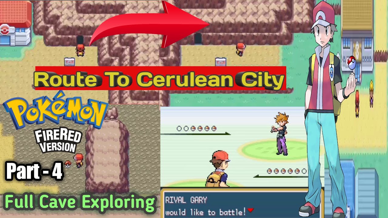 Pokémon Fire Red PT/BR #02 - Pewter City. 