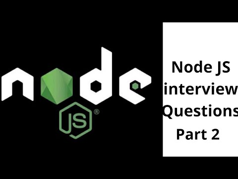 Node Js interview questions for beginners / Basic interview questions for begginers / Part 2