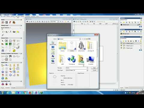 So importieren RLF Datei in ARTCAM TUTORIAL