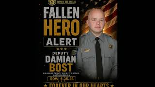 Fallen Hero Alert: Deputy Damian Bost