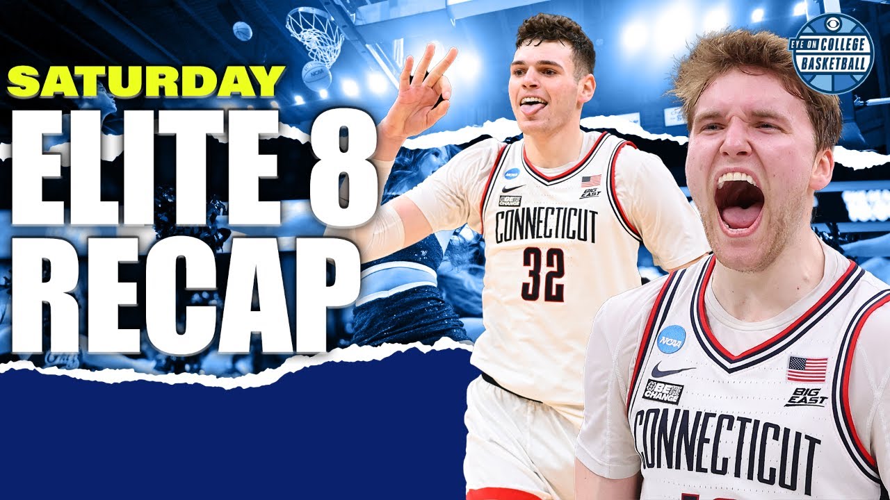 2024 NCAA Tournament Elite Eight Recap: UConn SHELLACKS Illinois