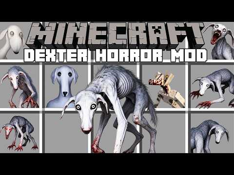 Minecraft DEXTER HORROR MOD / NEW DEXTER HORROR MOD! (Minecraft Mods)