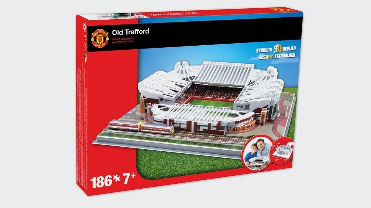 "Old Trafford" | Unifiedream 186 piece 3D puzzle Timelapse