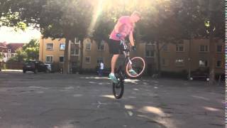 BMX 180 Flat Slowmotion