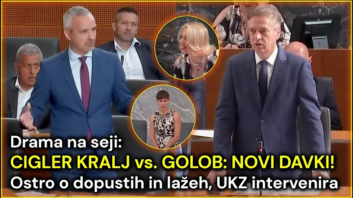 Drama: Cigler Kralj razgali Golobu omejitve & davke Svobode | UKZ: »Boste raje tiho!« (15. 7. 2025)