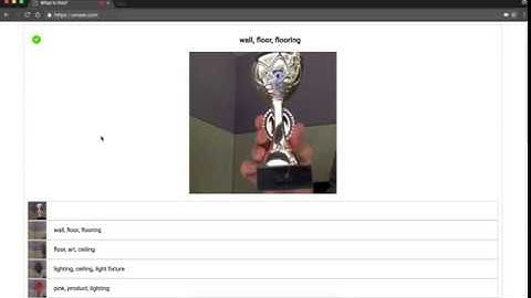 Cloud Vision API: Hear what your phone sees with image detection from a webpage