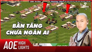 AoE Highlight | Shenglong choáng ngợp với bài 22p kích 4 cân bản đồ của Sẻ