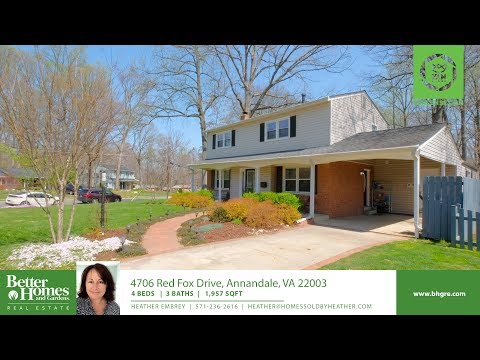 4706 Red Fox Drive, Annandale, VA home video tour