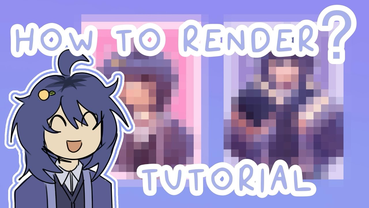 How to render (a tutorial) | requested by @EchoTheDinoLover 