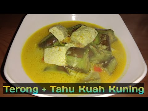 Resep Terong Kuah Kuning