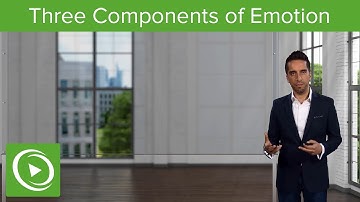 Emotion: Physiological, Behavioral & Cognitive Components – Psychology & Sociology | Lecturio