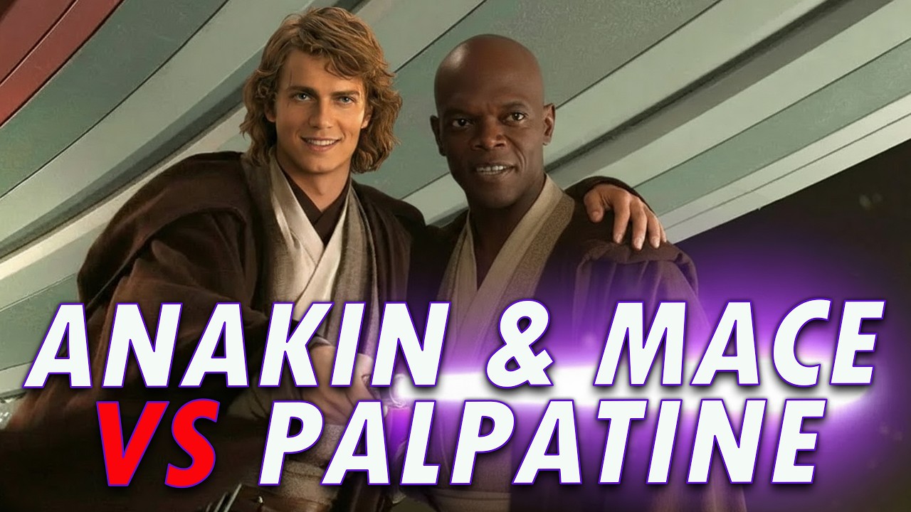 Anakin ist auf Mace Windus Seite | Star Wars Parodie