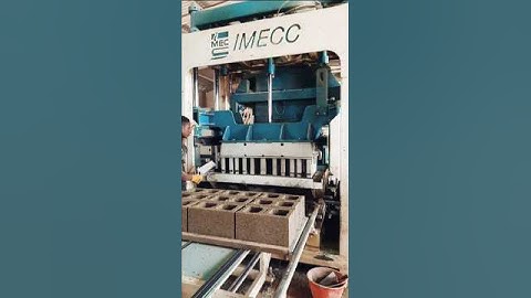 The Power of PLC in Action #smartblockline #concreteblocks #automation