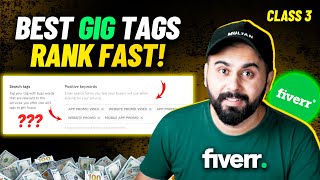 Best Method to Find Fiverr Gig Tags 2026 | Class 3 | Rank Fiverr Gig in 2026