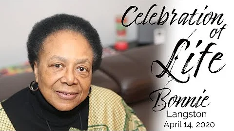 Bonnie Langston Homegoing Ceremony