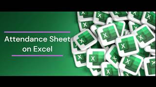 Creating an Efficient Attendance Sheet in Excel: A Step-by-Step Guide #excel #microsoft