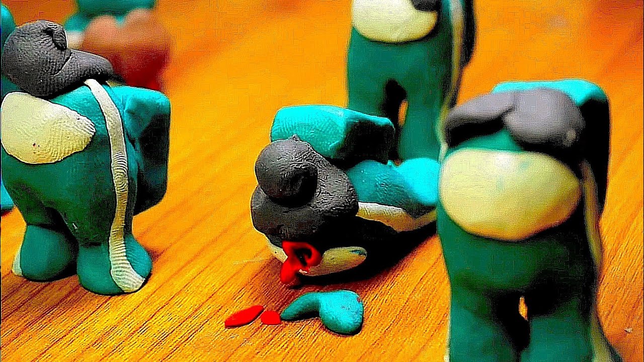 Squid Game Among Us | Animation Stop Motion!