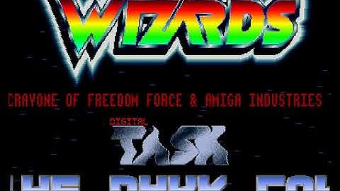 Amiga Intro : Something New / The Wizards Inc. (1990) (HD 50 fps)