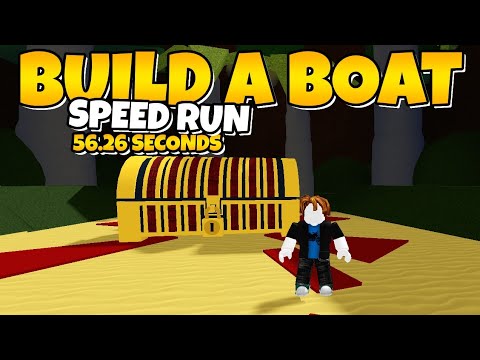 [WORLD RECORD] Build A Boat For Treasure ANY% Speedrun in 56.21