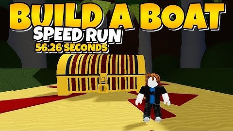[WORLD RECORD] Build A Boat For Treasure ANY% Speedrun in 56.21