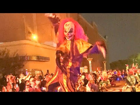 【USJ】脚長ピエロのシャリラーダンス！【ハロウィンホラーナイト・ゾンビデダンス2023】