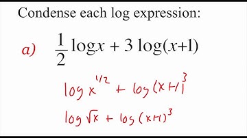 Pre-Calculus 3.3: Properties of Logarithms part 2