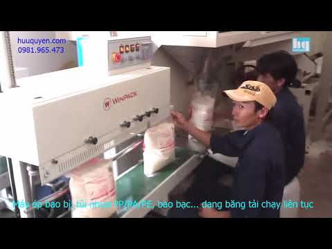Video Máy ép bao bì, túi nhựa - Công ty công nghệ Hữu Quyền - youtube