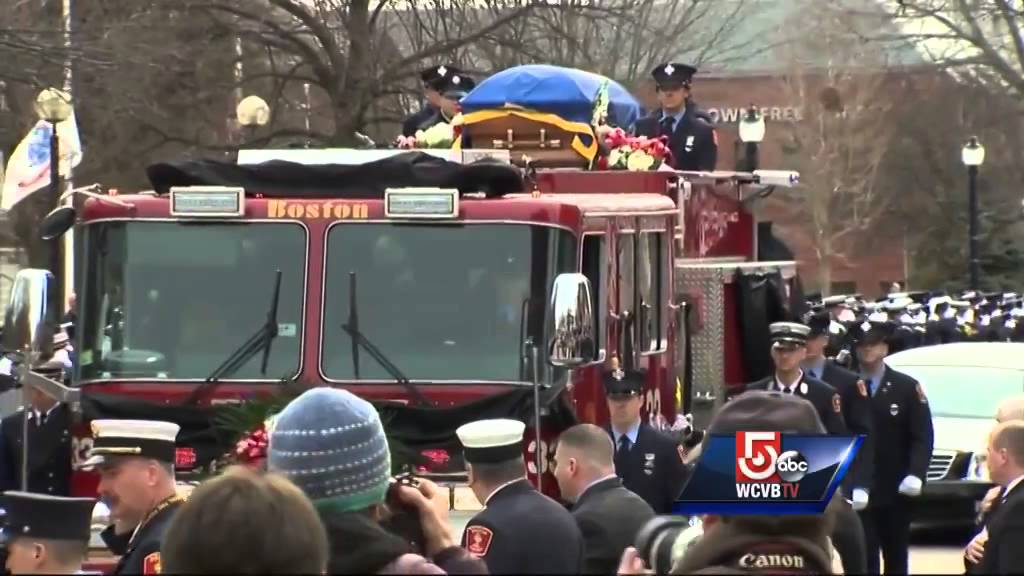 Thousands gathering to say final farewell to firefighter Kennedy