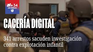 Mega operation on social media leaves 341 sex offenders arrested and 40 minors rescued