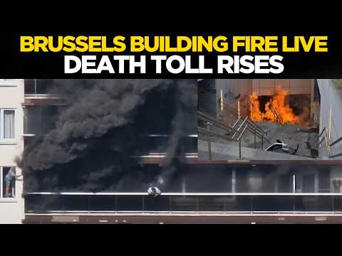 Brussels Building Fire LIVE | 6 Dead, Multiple Missing In Massive Brussels OXY Building Blaze