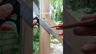 Where Wood Meets Geometry. #woodworking #carpentry #joinery #woodworker #woodcraft #wooddesign