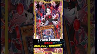 1 Card Combo Deck Maliss / Radiant Typhoon, Post Banlist Mayo 2026 |EdoPro| #yugioh #edopro