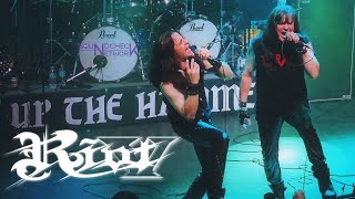 RIOT V ft. HARRY CONKLIN "Magic Maker" &amp; "You Burn In Me" live in Athens [Up The Hammers 2023]