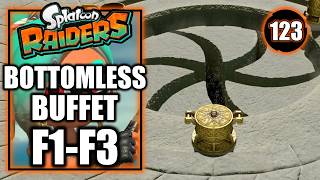 Splatoon Raiders - Bottomless Buffet F1-F3 - Great Salmon Mess Hall - Gameplay Walkthrough Part 123