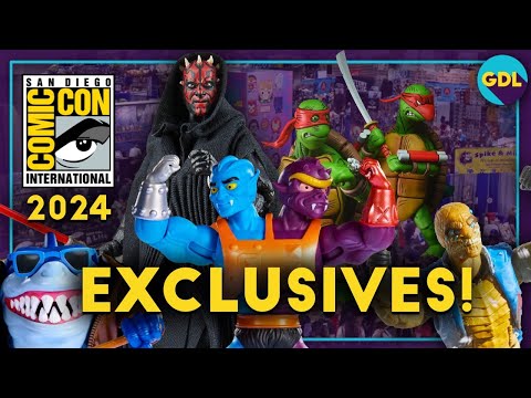 Every 2024 SDCC Exclusive Breakdown! - YouTube