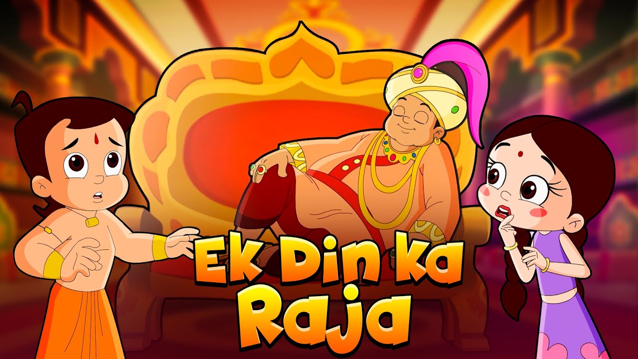 Chhota Bheem   Ek Din ka Raja     Cartoons for Kids in Hindi