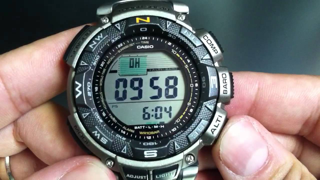 Pathfinder PAG240T-7 Watch. YouTube