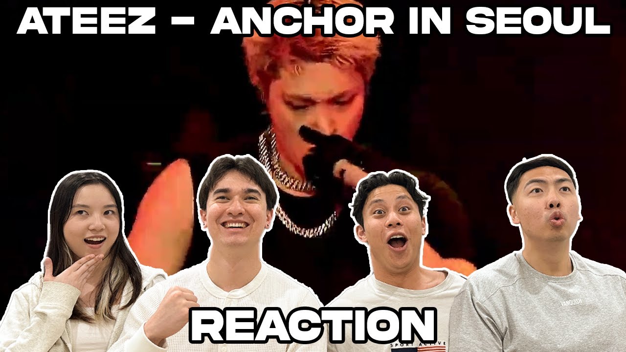 ATEEZ выступают в Сеуле — РЕАКЦИЯ GUERRILLA, WONDERLAND и CYBERPUNK!