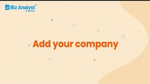 HOW TO ADD COMPANY IN BIZ ANALYST | BIZ ANALYST FOR TALLY | ACCESS YOUR DATA FROM ANYWHERE
