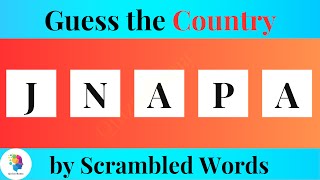 Guess the Country by Scrambled Name | Guess the Country Quiz by QuizzoRama 206 views 4 months ago 9 minutes, 5 seconds