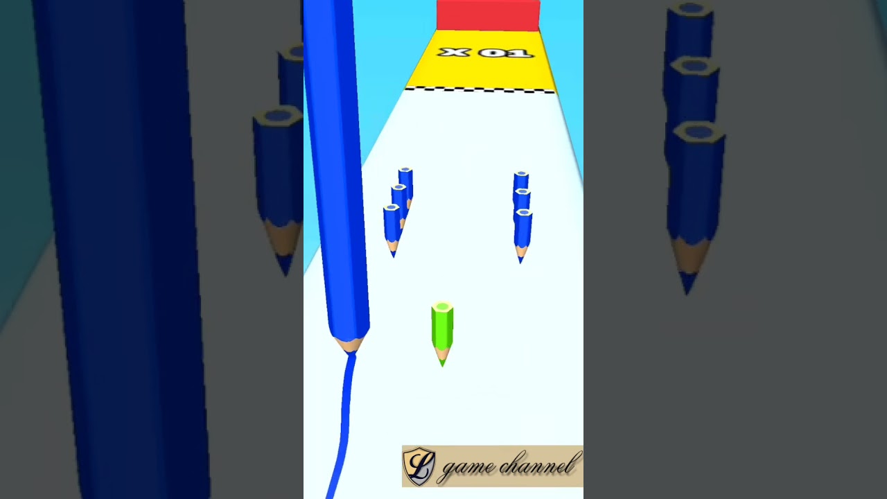 color pencil run drawing 😉😉 gameplay // l game channel // android & ios 830878 