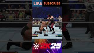 WWE Wrestling Kane, Hulk Hogan Vs Undertaker, Triple H Tag Team #wwe #wwe2k25 #ps5 #gaming #shorts
